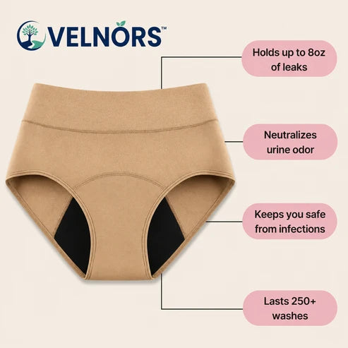 🏥Limited-Time 70% Off |VELNORS™ 100% Leak-Proof Underwear