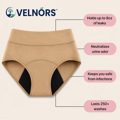 🏥Limited-Time 70% Off |VELNORS™ 100% Leak-Proof Underwear