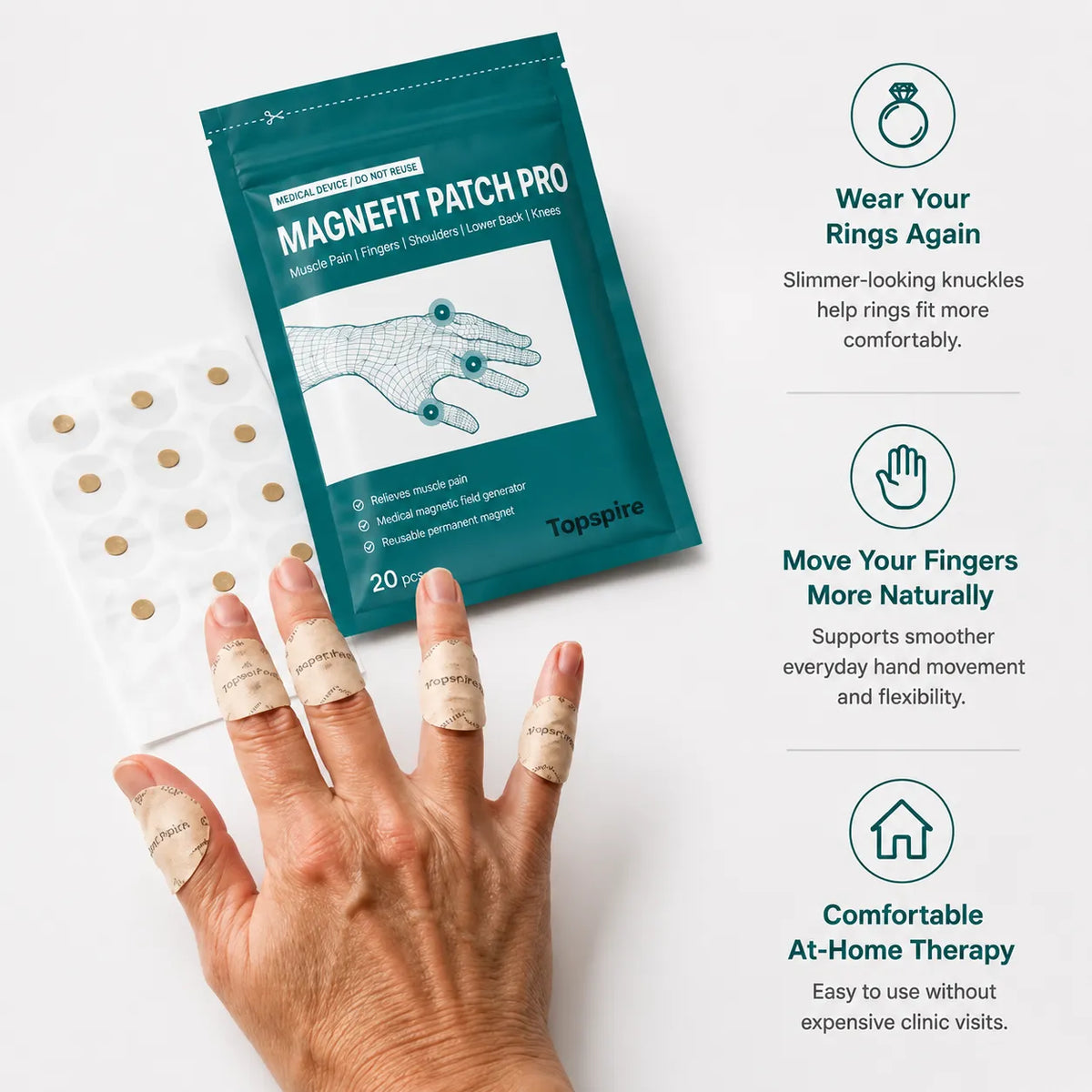 Topspire™ Magnefit Patch Pro
