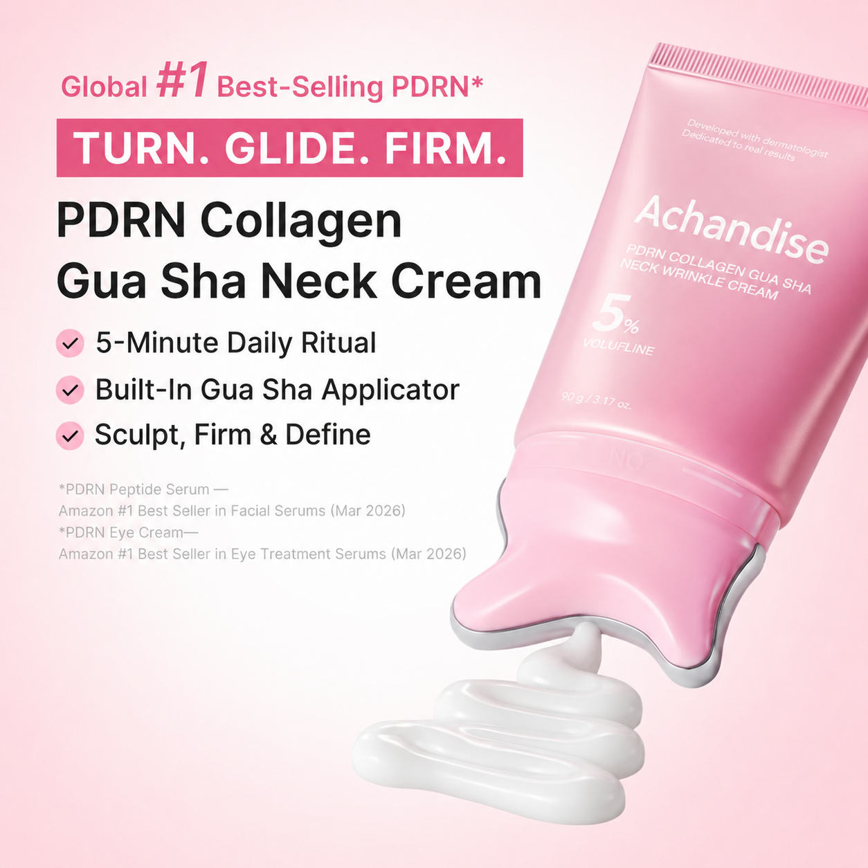 Korean PDRN Collagen Gua Sha Neck Wrinkle Cream