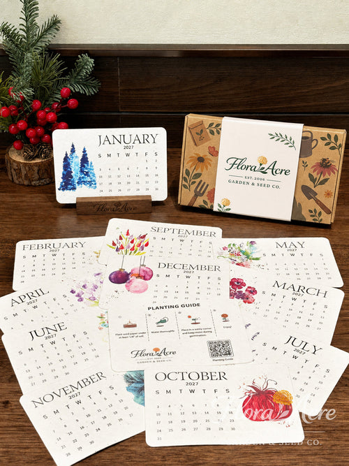 ✨Early Holiday Sale 45% OFF🌱Eco-Friendly Plantable “Timeless” Seed Calendar 2027