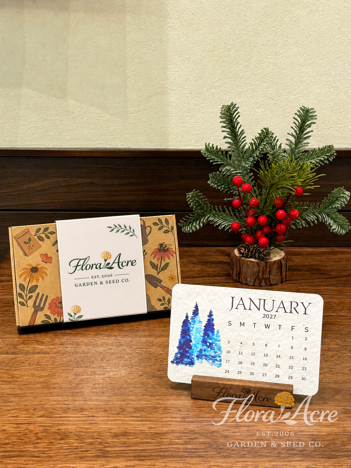 ✨Early Holiday Sale 45% OFF🌱Eco-Friendly Plantable “Timeless” Seed Calendar 2027