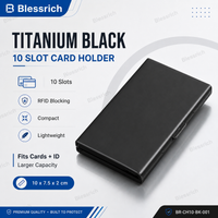 Titanium Black+ FREE 10 RFID Sleeves