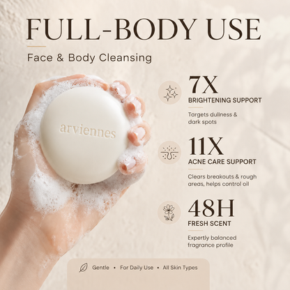 🫧Niacinamide Skin Brightening Soap melasma dark spots freckle