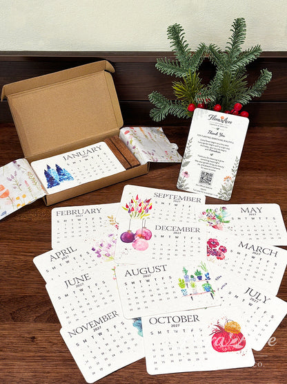 ✨Early Holiday Sale 45% OFF🌱Eco-Friendly Plantable “Timeless” Seed Calendar 2027