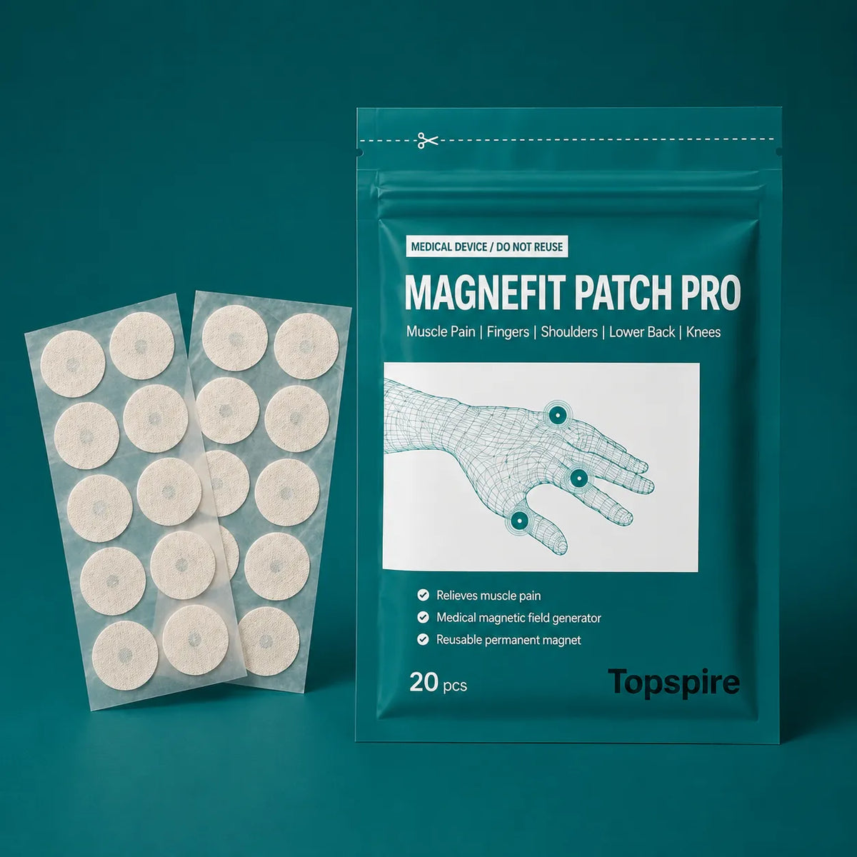 Topspire™ Magnefit Patch Pro