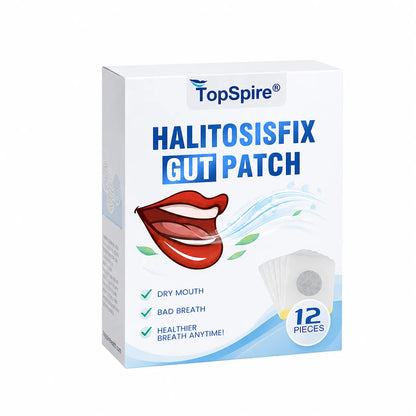 🔥75K+SOLD🔥TopSpire® Halitosis Fix Gut Patch-Regulates intestinal flora and eliminates oral odor🎉Special limited-time discount