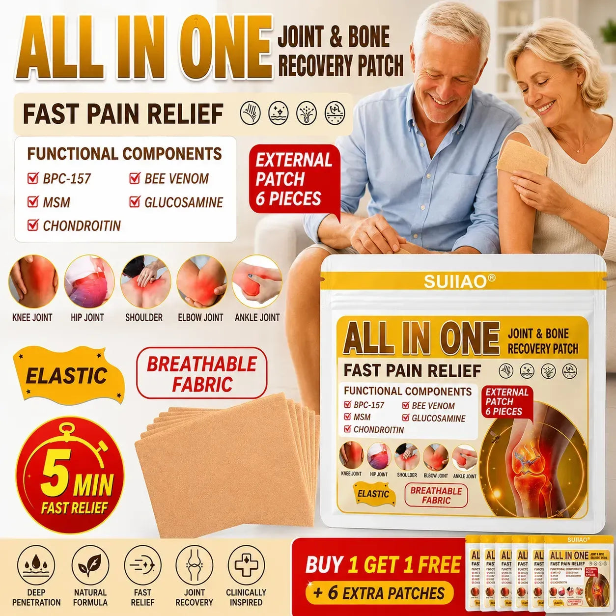 One last chance! Grab this lucky find at 80% OFF!🔥 180-day money back guarantee! Free air shipping! Natravor®