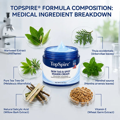 𝑻𝒐𝒑𝑺𝒑𝒊𝒓𝒆® 7-𝐃𝐚𝐲 𝐒𝐤𝐢𝐧 𝐓𝐚𝐠 & 𝐒𝐩𝐨𝐭 𝐄𝐫𝐚𝐬𝐞𝐫 𝐂𝐫𝐞𝐚𝐦 (Zero Pain, Zero 𝐒𝐜𝐚𝐫𝐬 Formula) 🦅