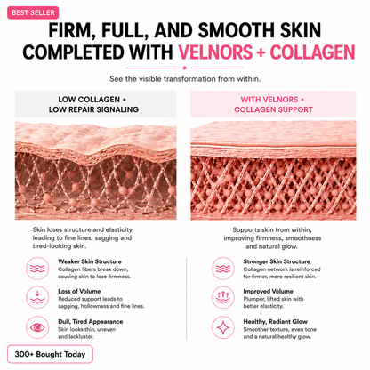 🎖️𝐎𝐟𝐟𝐢𝐜𝐢𝐚𝐥 𝐁𝐫𝐚𝐧𝐝 𝐒𝐭𝐨𝐫𝐞 🔥 LAST DAY 60% OFF VELNORS Korean Pink CollagenVolume Multi Balm