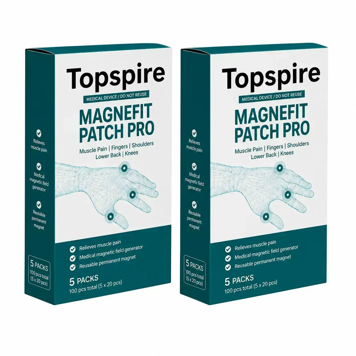 Topspire™ Magnefit Patch Pro