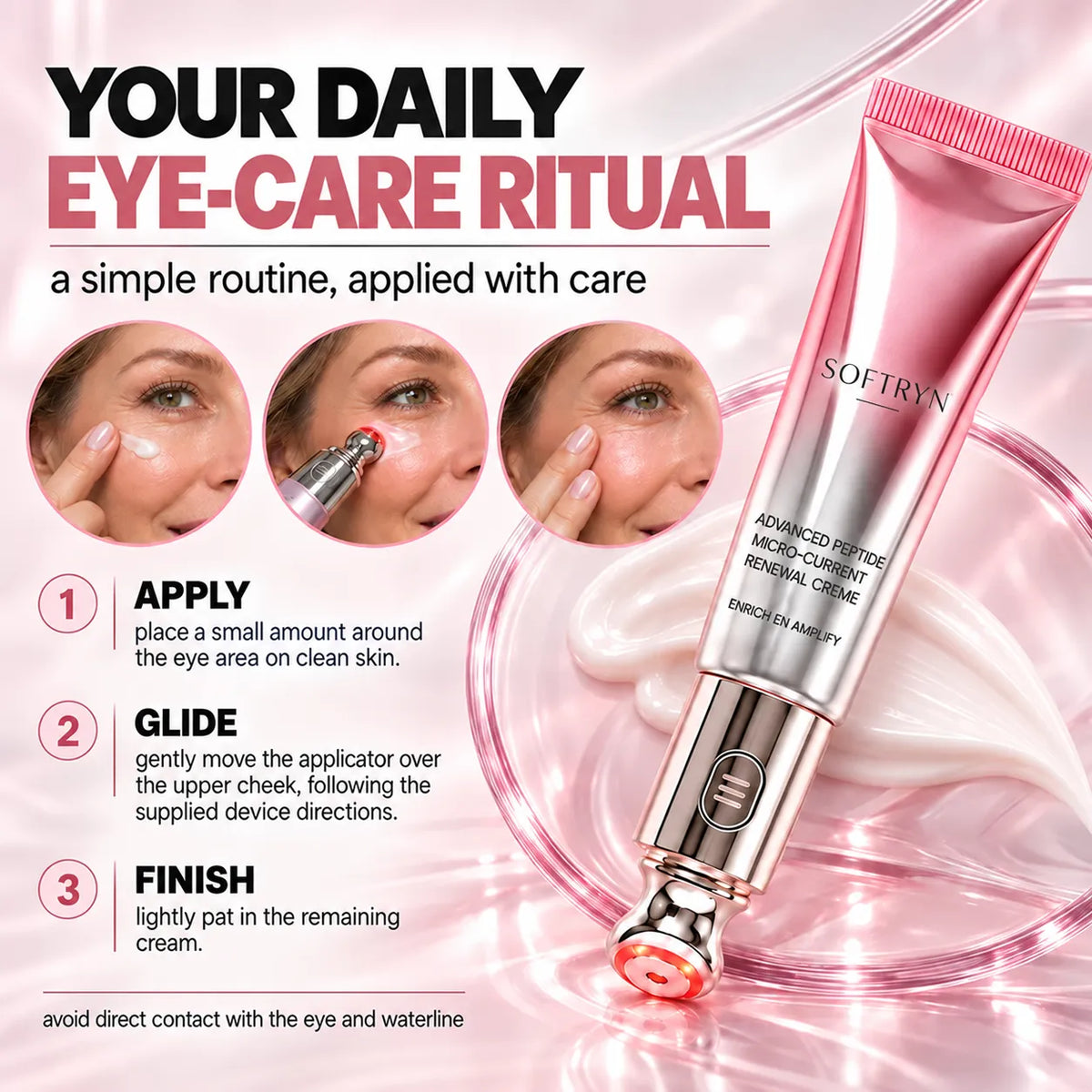 💖Trusted-by-over-50-000-women💖 Eye Renewal Crème