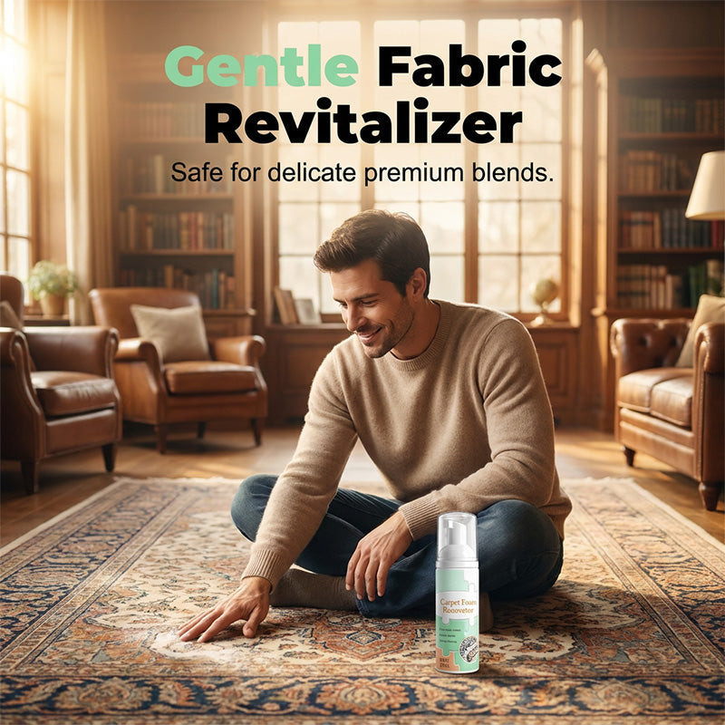 🔥Limited Time Promotion 50% OFF🔥Waterless Carpet Foam Stain Remover with Towel+FREE Towels