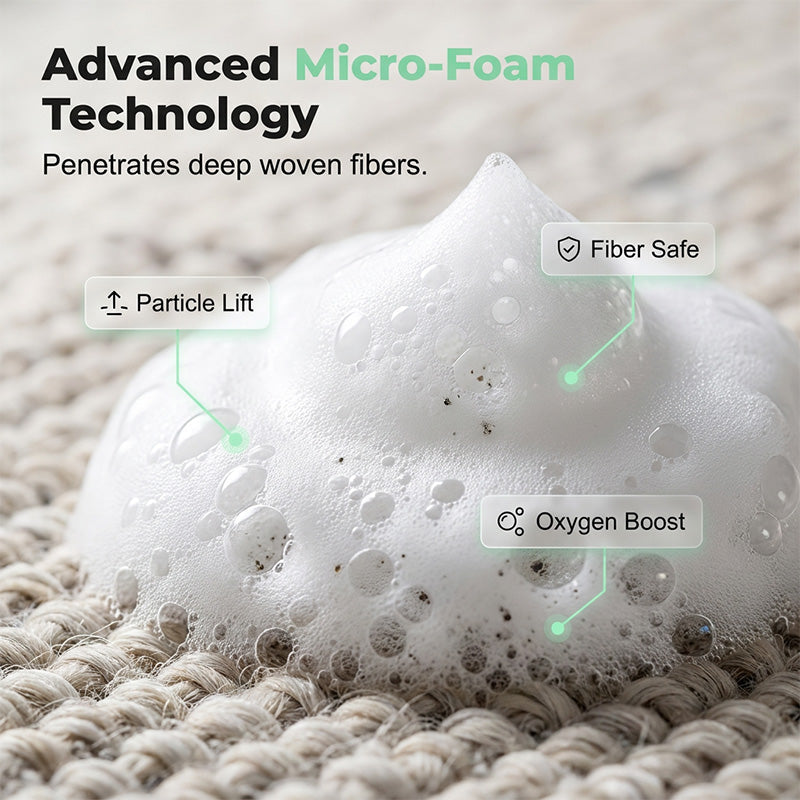 🔥Limited Time Promotion 50% OFF🔥Waterless Carpet Foam Stain Remover with Towel+FREE Towels