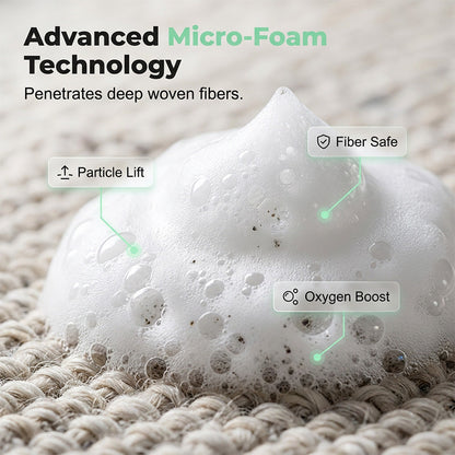 🔥Limited Time Promotion 50% OFF🔥Waterless Carpet Foam Stain Remover with Towel+FREE Towels