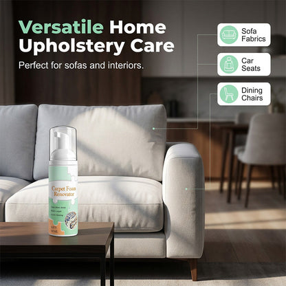 🔥Limited Time Promotion 50% OFF🔥Waterless Carpet Foam Stain Remover with Towel+FREE Towels