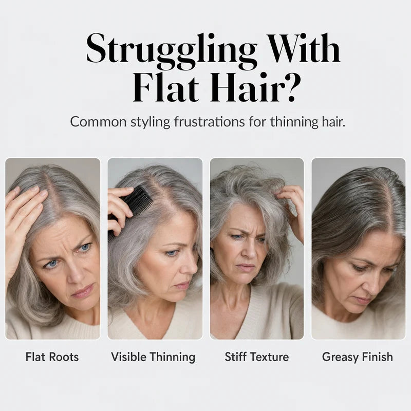 Fluffy Hair Shaping Spray Long Lasting Volumizing Mist with Peach Fragrance